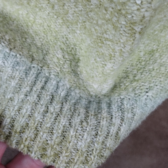 Women's Sweater By SO Good For Life 5 Layer Green Fall Fashion Wear Size Large - Picture 5 of 16